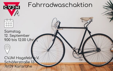 Fahrradwaschaktion 2020