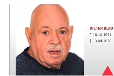 Gedenkfeier Dieter Blau
