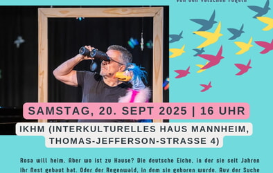 Einladung zur Geschichte "Rosa will heim"